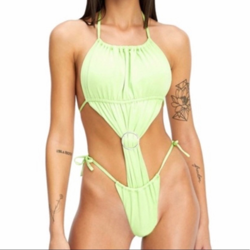 I.AM.GIA Backless/Back Tie One Piece - Picture 2 of 2